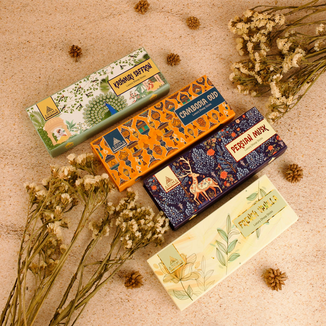 Luxury Dhoop Sticks (Pack of 2) Aroma Lifestyle Fragrances