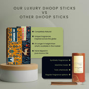 Luxury Dhoop Sticks Pack of 2 (Bamboo Less)