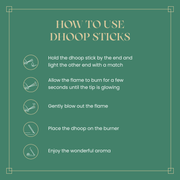 Dhoop Sticks Combo (Pack of 4)