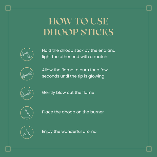 Dhoop Sticks Combo (Pack of 4)