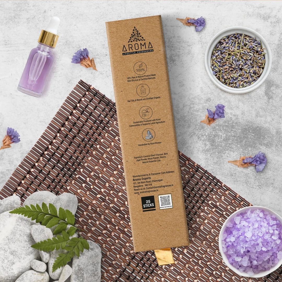 Nature Lavender Incense Aroma Fragrances