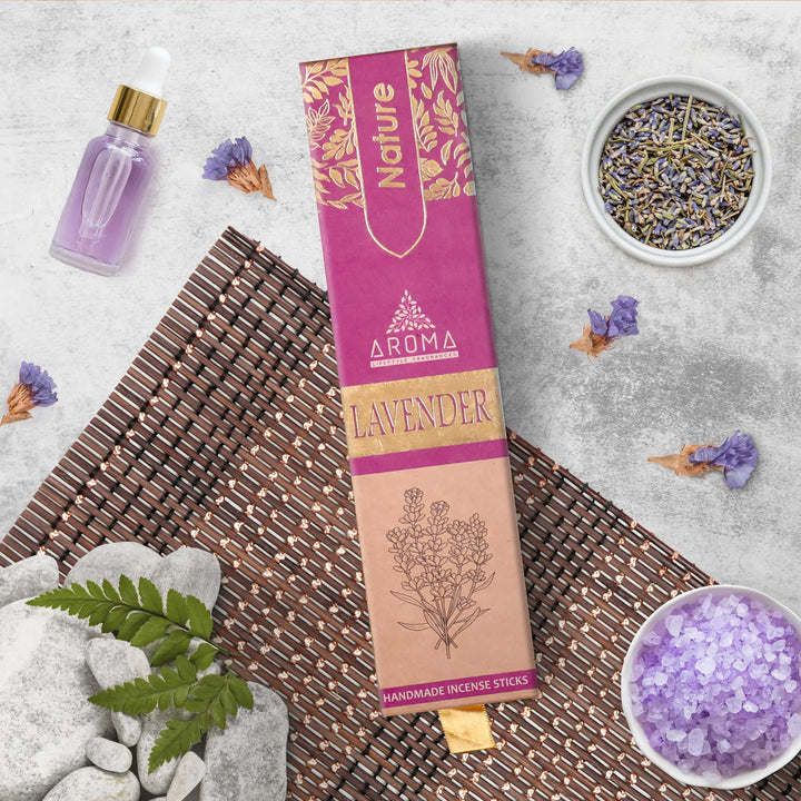 Nature Lavender Incense Aroma Fragrances