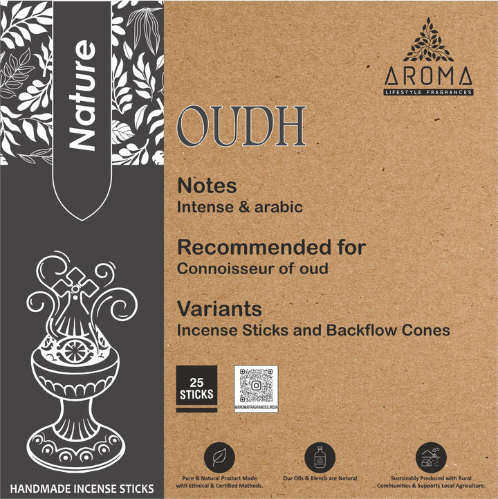 Nature Oudh Incense Aroma Fragrances