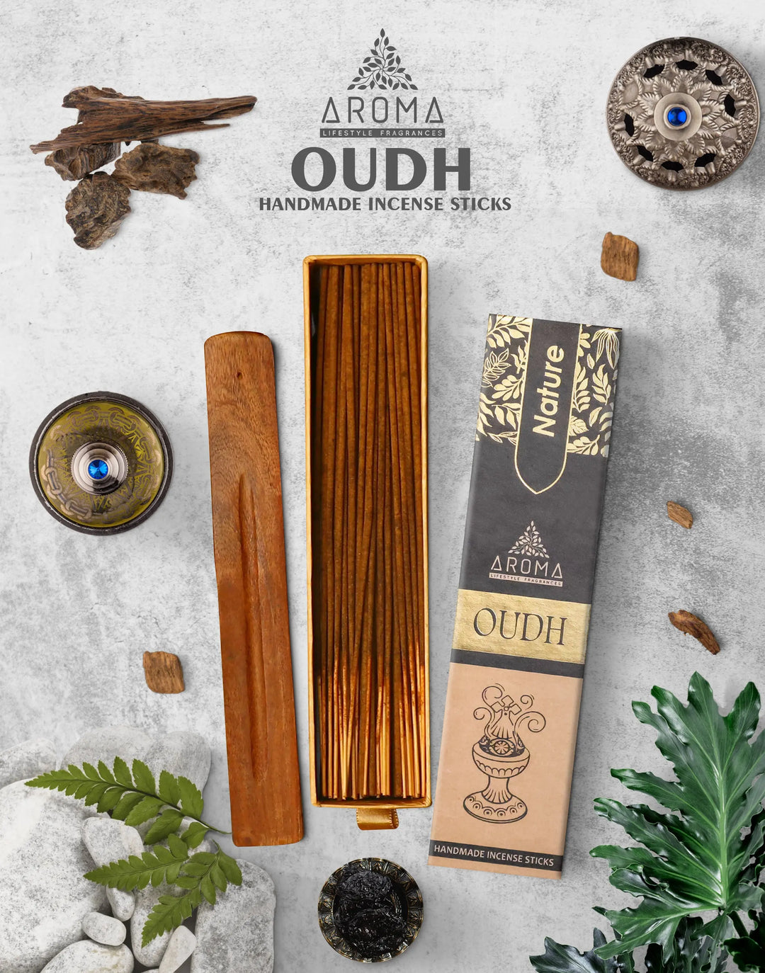 Nature Oudh Incense Aroma Fragrances
