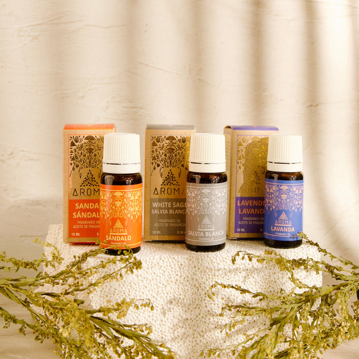 Luxury Fragrance Oils (Pack of 12) Aroma Lifestyle Fragrances