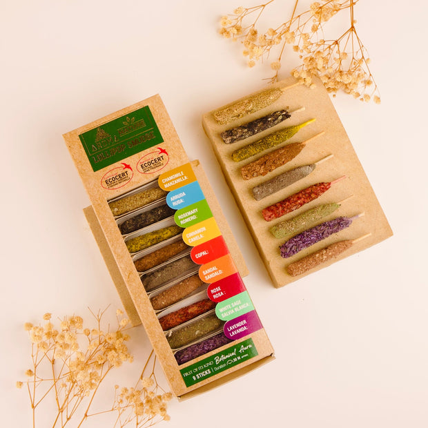 Lollipop Smudge Incense (Pack of Two) Aroma Lifestyle Fragrances