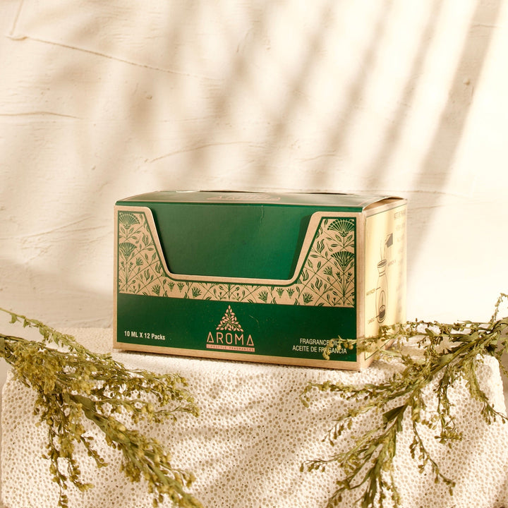 Luxury Fragrance Oils (Pack of 12) Aroma Lifestyle Fragrances
