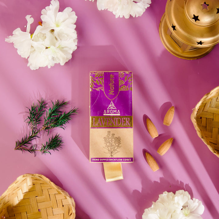 Lavender Backflow Cones (Pack of 2)