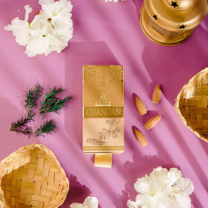 Chandan Backflow Cones (Pack of 2)